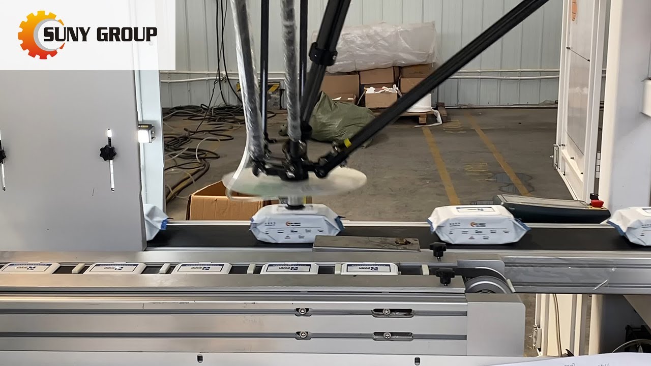 80 Units Wet Wipes Packing Machine | SYT-16 Wet Tissue Line