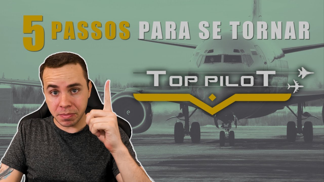 Conteúdo #001 - Como se tornar um Piloto de Avião