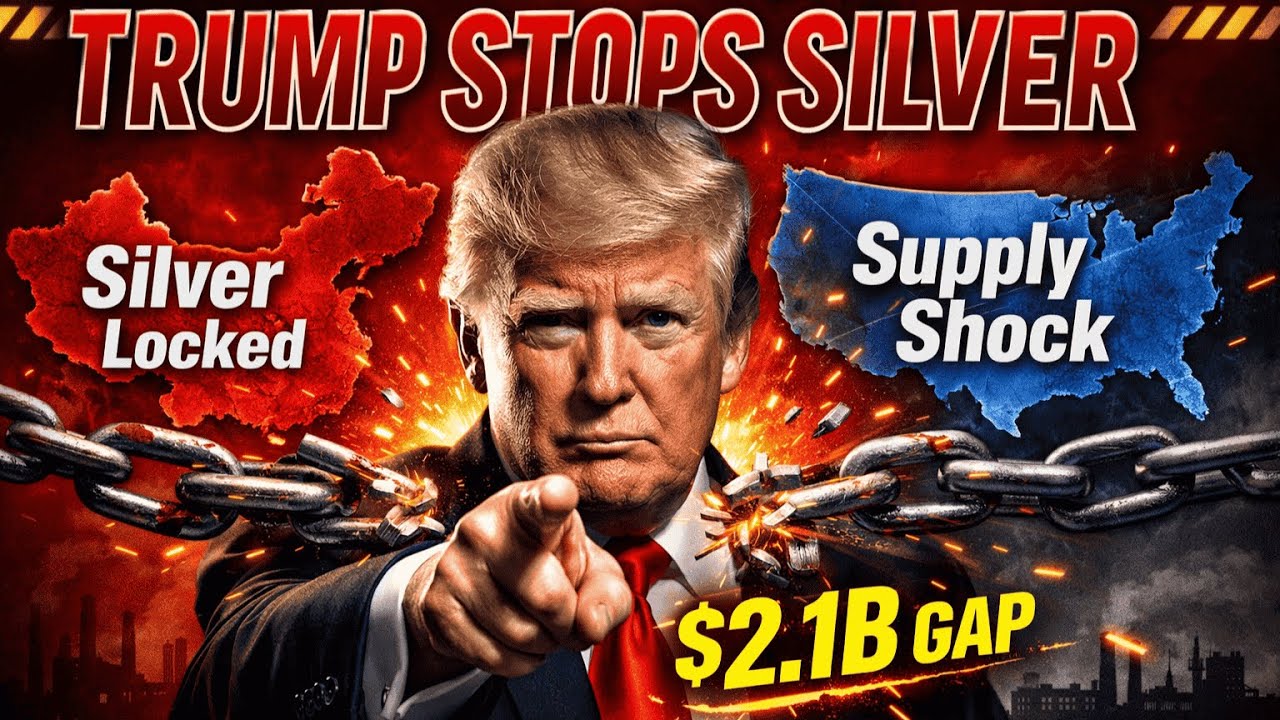 WARNING: China Just SUSPENDED Silver Exports | Trump's Tariff Disrupts $2.1 BILLION Supply Chain