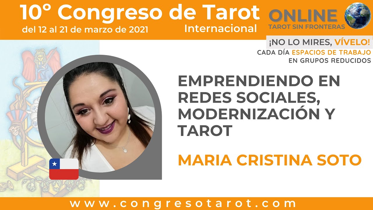 10º Congreso de Tarot Online / Maria Cristina Soto / Emprendiendo en redes sociales