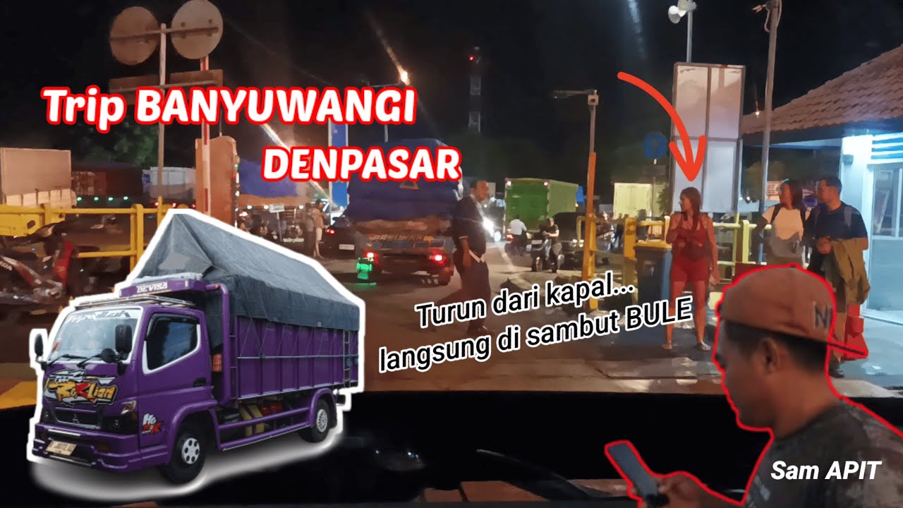 Trip📌 BANYUWANGI GIANYAR BALI#supirtruk 