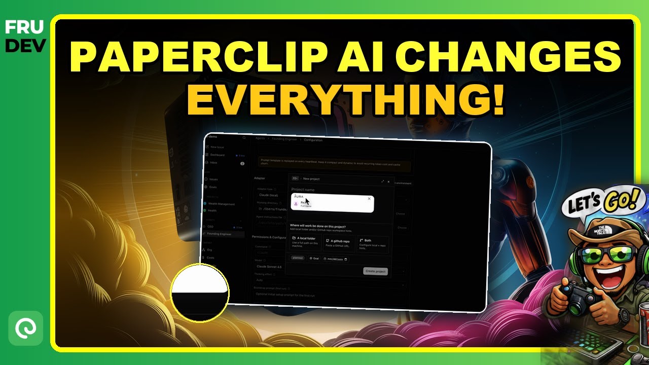 Paperclip AI Just Changed Everything 🔥 an open-source platform for building zero-human companies
