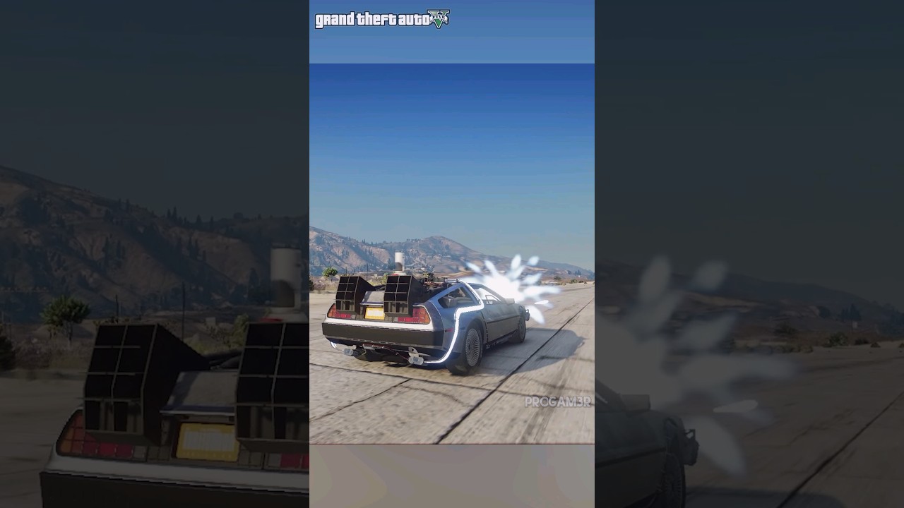 GTA 5 BACK TO THE FUTURE