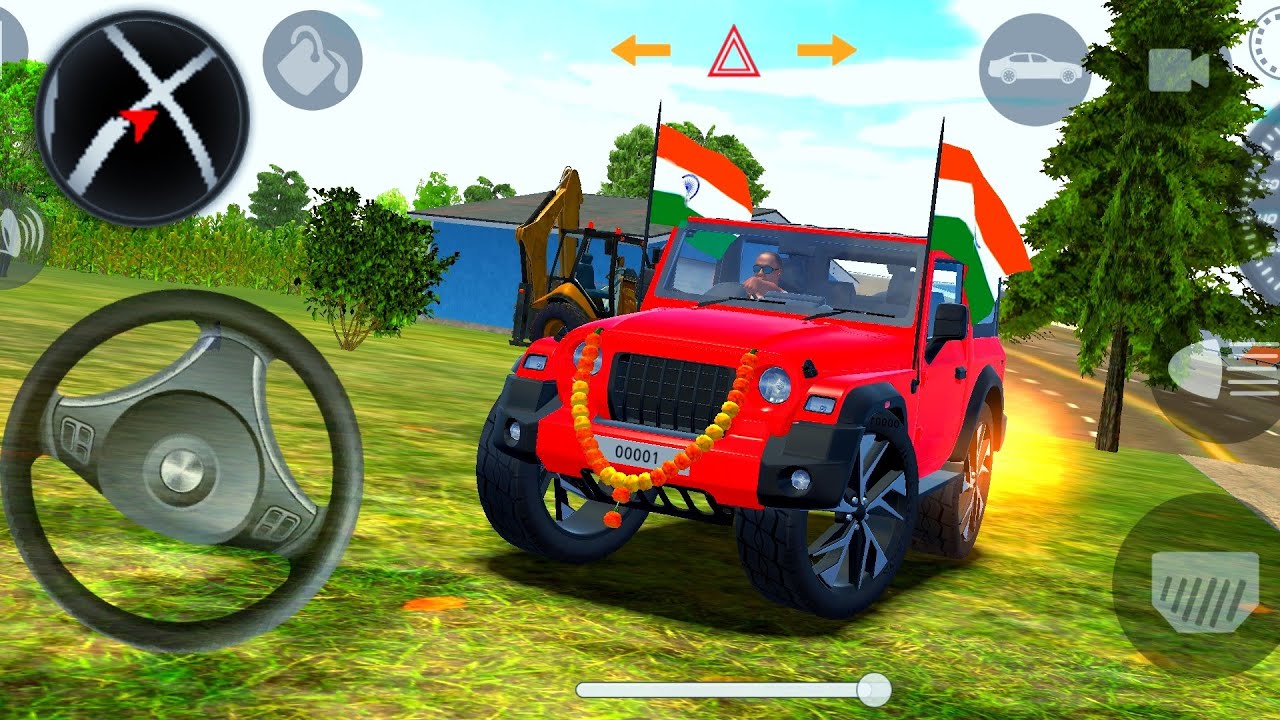 Modified_Thar_Mahindra 😈🔥 Dollar__Remix___⚡Indian_Cars_Simulator_3D_Game_AndroidGameplay