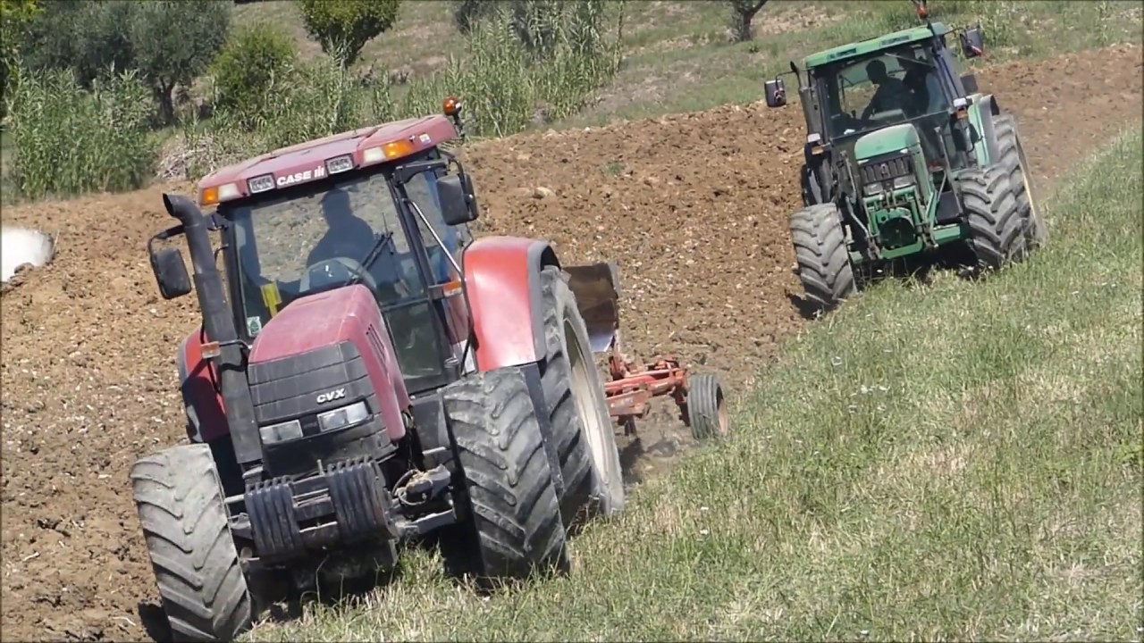 ARATURA 2K19 | JOHN DEERE 6600 + Bivomere SOGEMA | CASE IH 1170 CVX + Trivomere ANGELONI TPV30