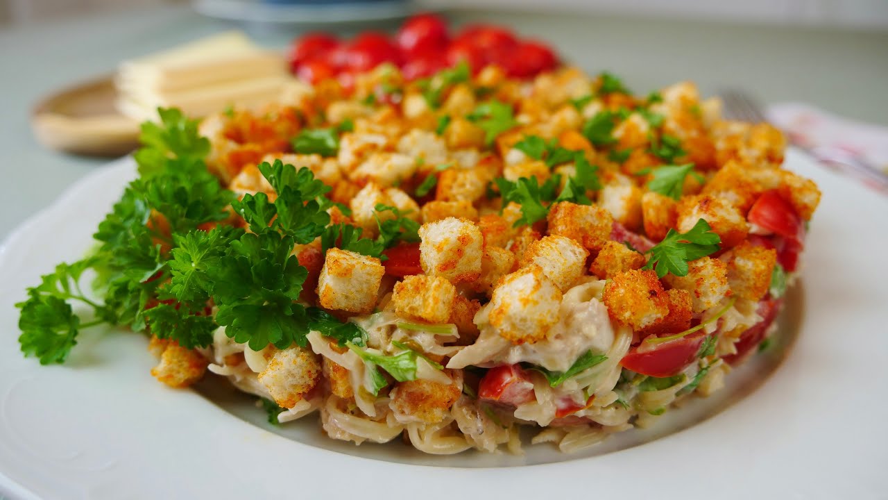 Очень вкусный Рыбный САЛАТ 🐟 🥗
