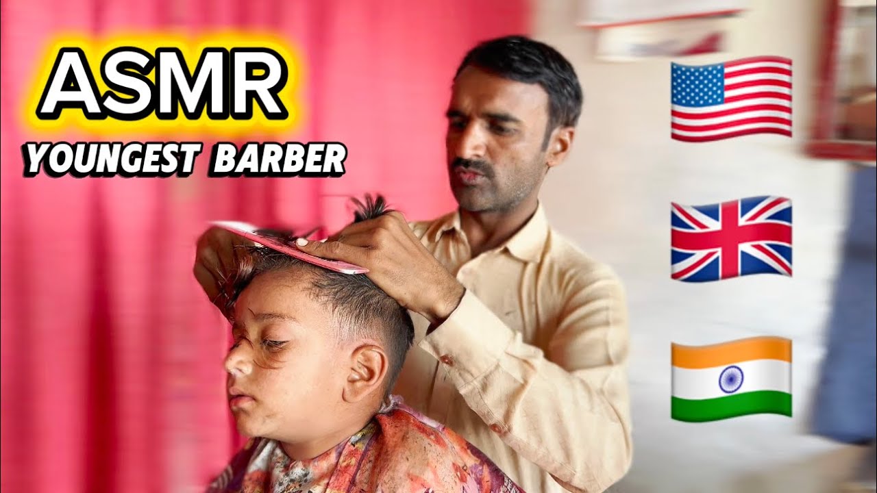 Scissors Only Relaxing HaircutE ASMR BARBER 