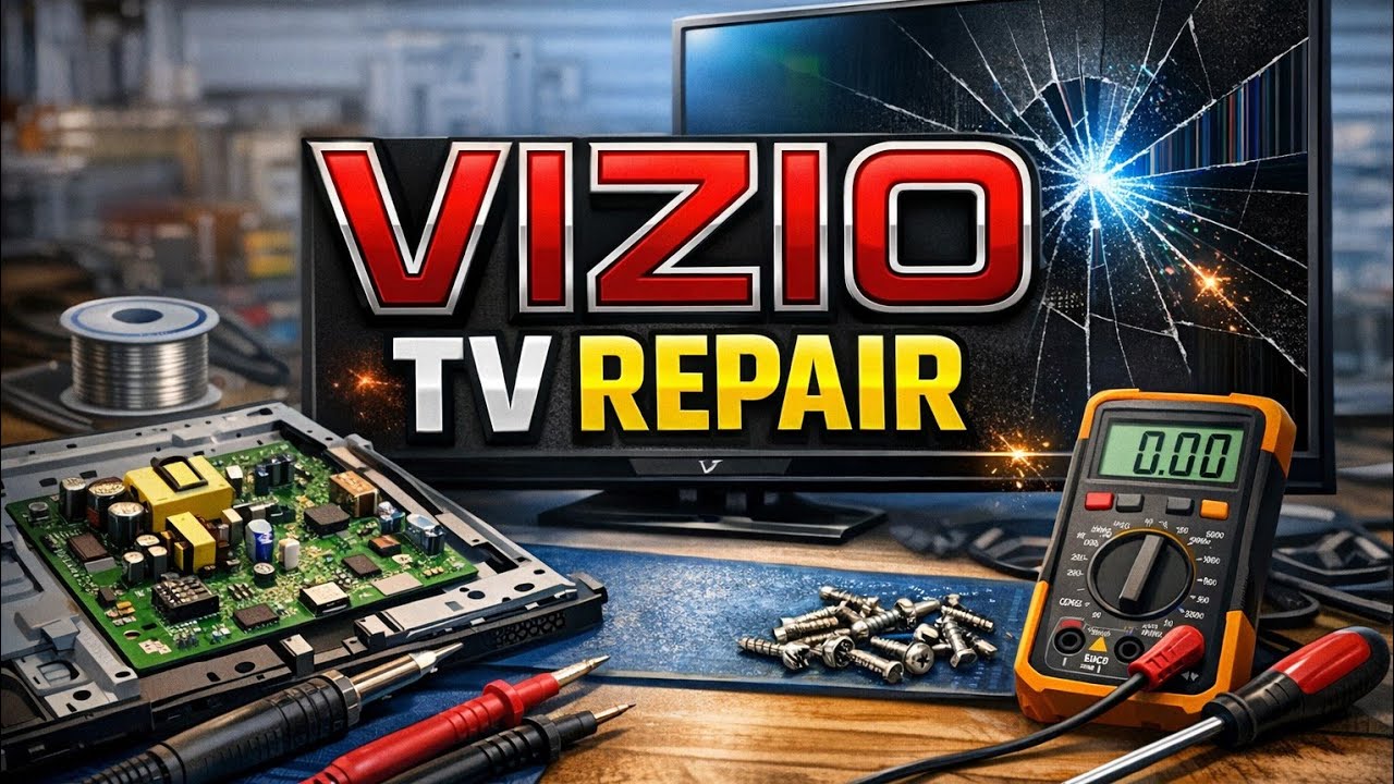 Dead Vizio TV — хлопающий звук, затем смерть!
