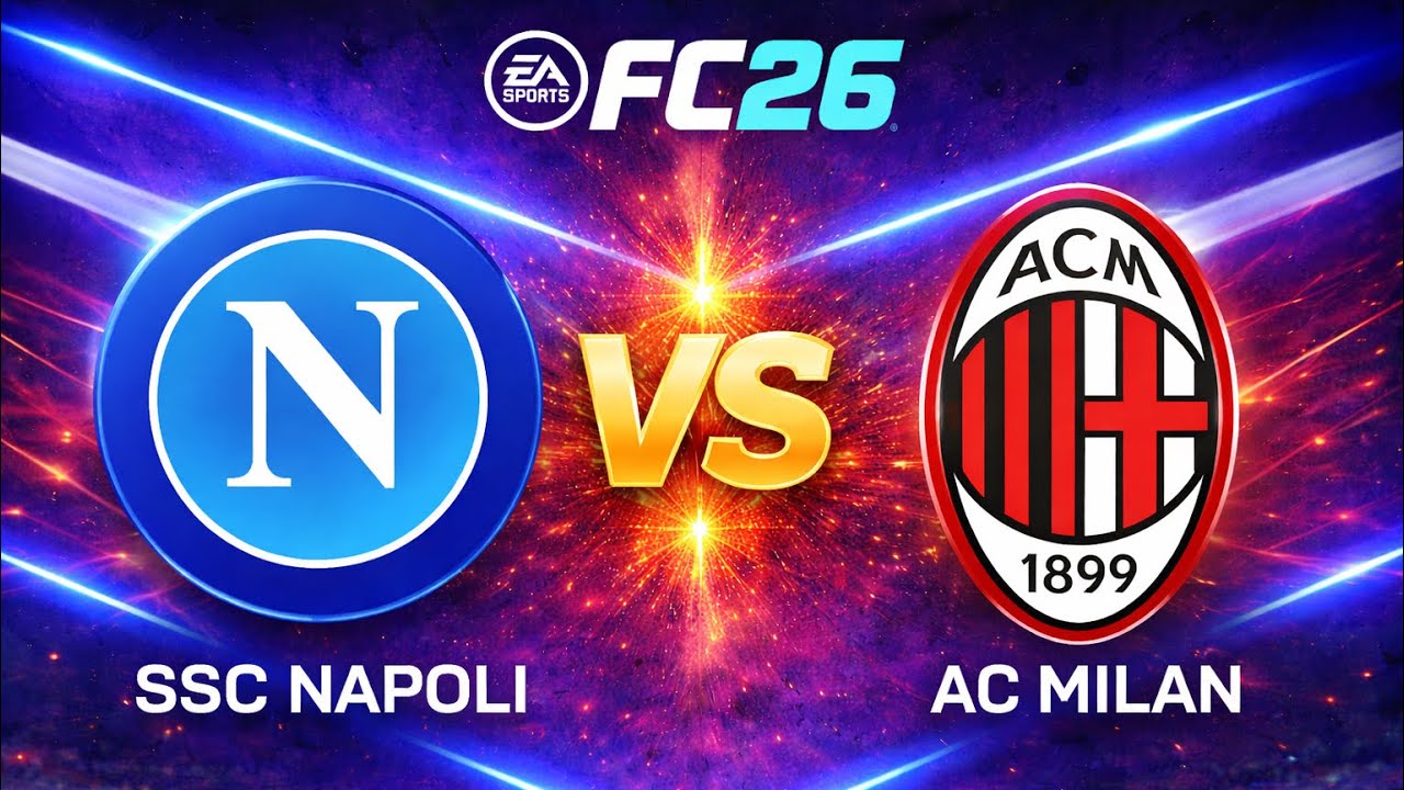 Napoli vs AC Milan - Full Match Gameplay | EA SPORTS FC 26