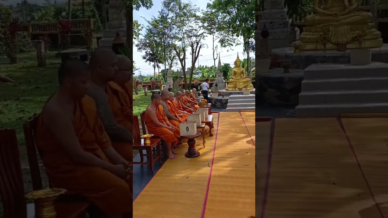 เคลื่อนย้าย พระพุทธรูป เสร็จก็ได้ ทำบุญ ให้ พระพุทธรูป 
