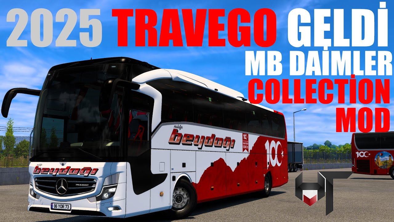 2025 Travego Geldi! Efsane MB Collection Modu İlk Kez Deniyoruz | ETS2 HVT Turkey Map