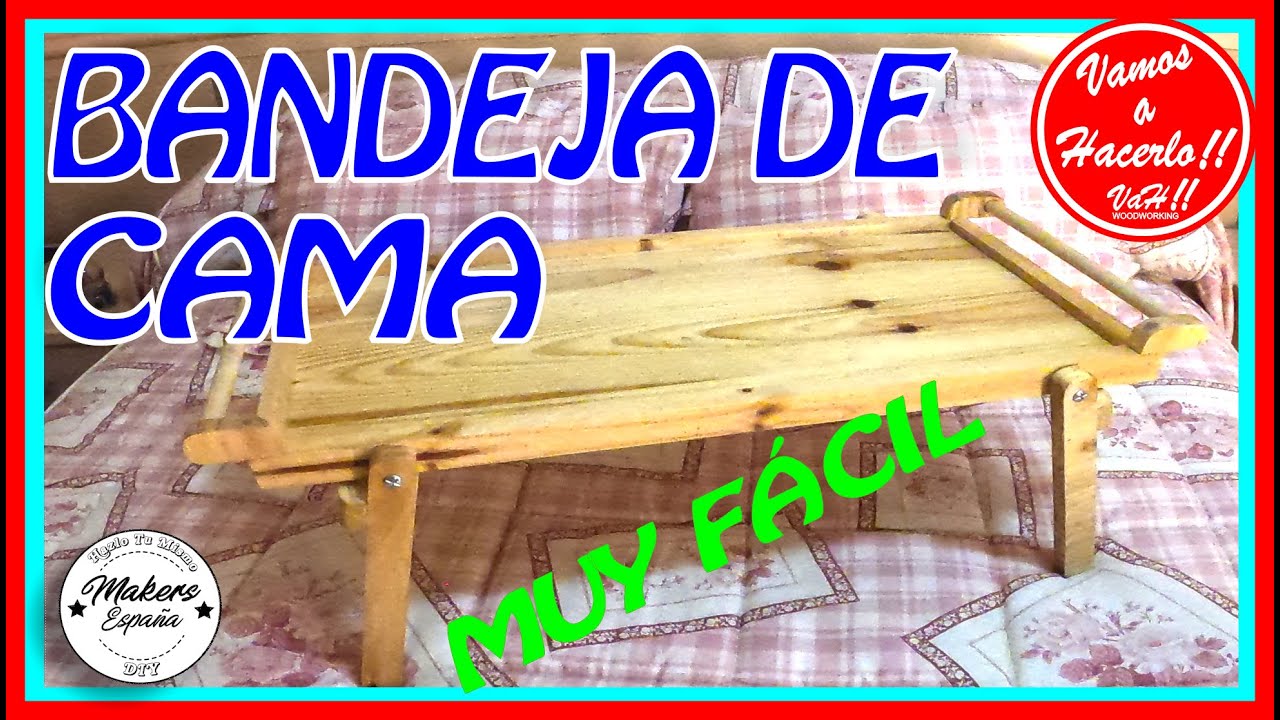 🤓 BANDEJA PLEGABLE DE CAMA 🤓