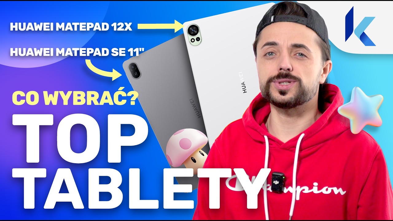 Lepszego prezentu na komunię nie znajdziesz! Tablety od Huawei! 🫡
