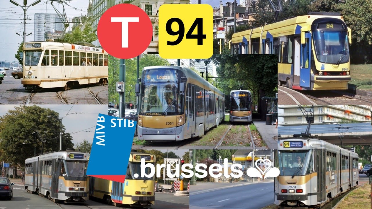 LIGNE : Tram 94 De La STIB