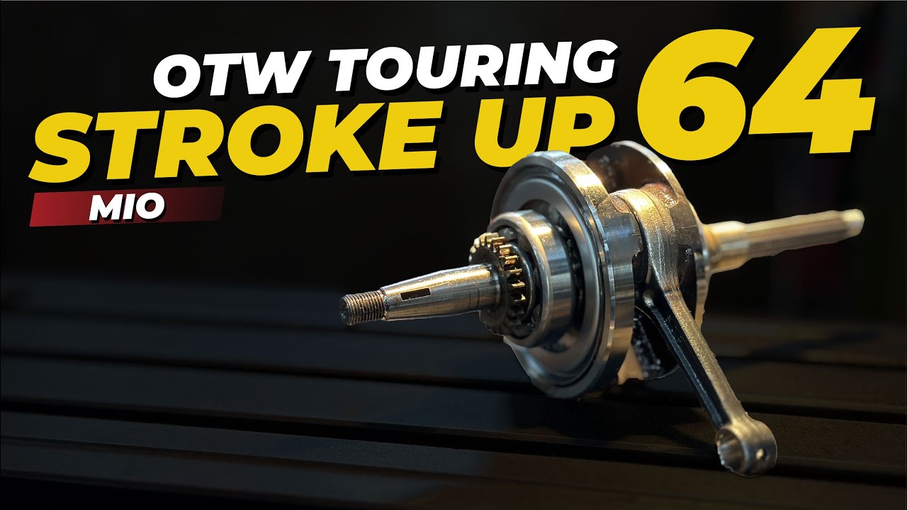 STROKE UP MIO KE 64mm PAKAI BAHAN DARI JORG LATHE, JOSNGENG JOSPAR ATAU NGGA GA NIH BESTI?!
