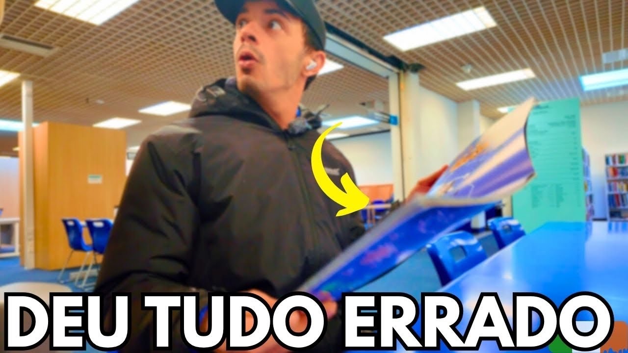 INFELIZMENTE ESSA É MINHA SITUAÇÃO NA IRLANDA DEPOIS DE TER SIDO EXPULSO DA ESCOLA