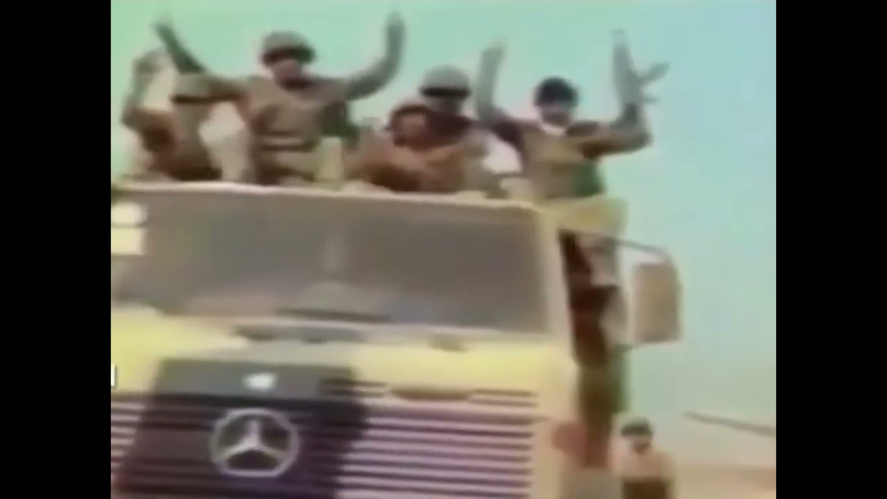Iraqi soldiers singing 