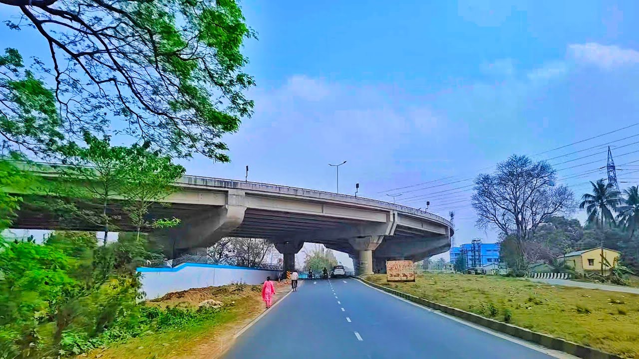 Kampa Barajaguli Flyover (recently inaugurated)