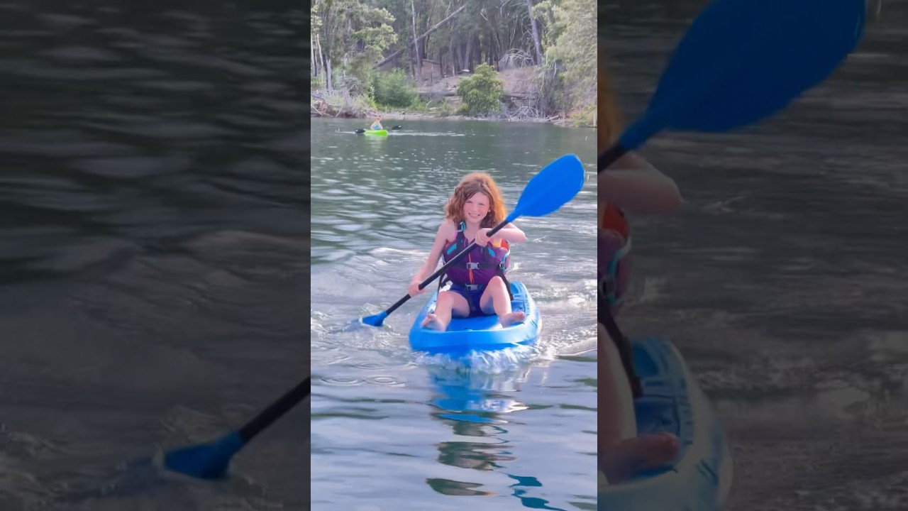 Лучший детский каяк за 99 долларов! #getkidsoutside #youth #gadding #kayaking
