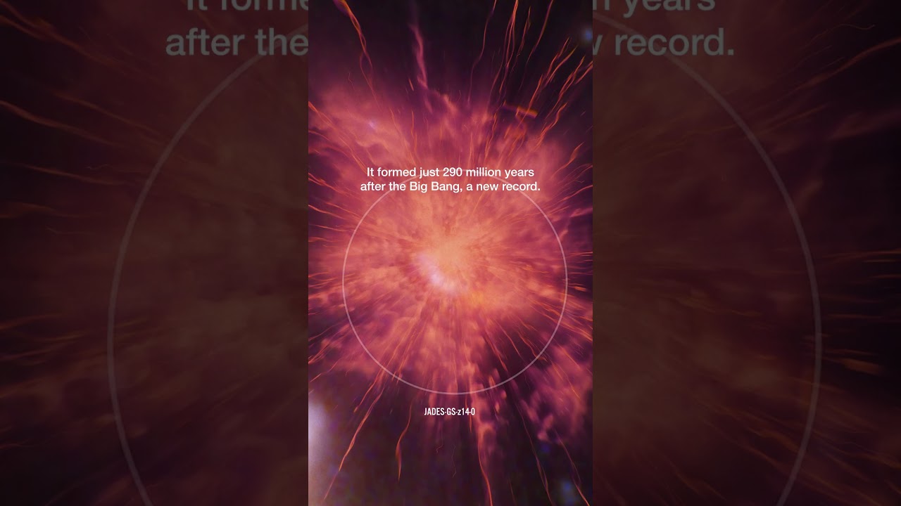 The Oldest Galaxy Ever Discovered #shorts