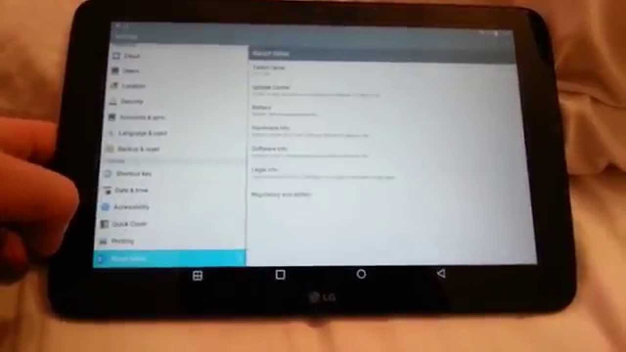 lg g pad 10.1 lolipop 5.0.2