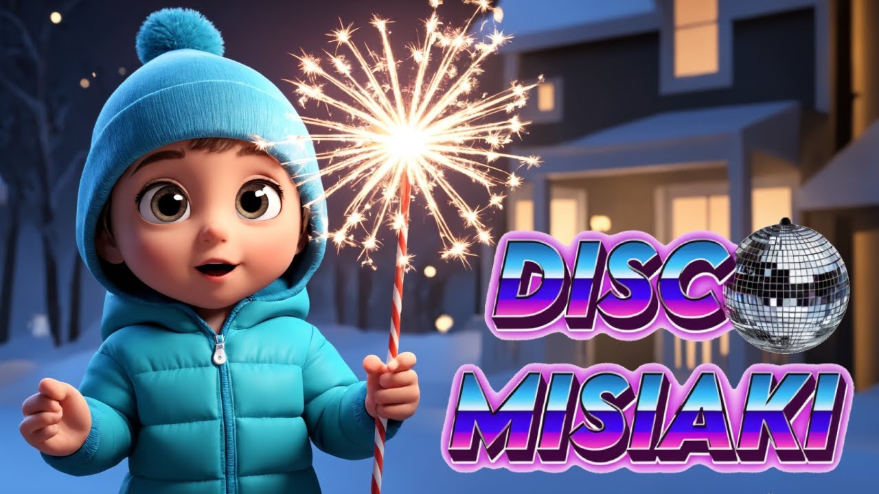Puf fajerwerki 🎆 Sylwester 🧨 Nowy rok 🧨 mini disco 🎆 piosenka dla dzieci ⭐ Disco Misiaki