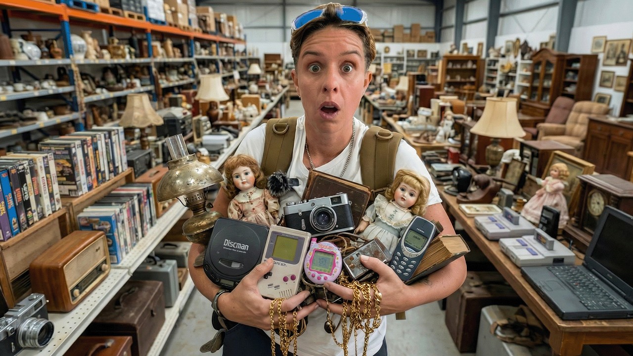 ALLES NOCH DA! 4 ETAGEN VOLLER WARE – SEIT JAHREN VERLASSEN!
