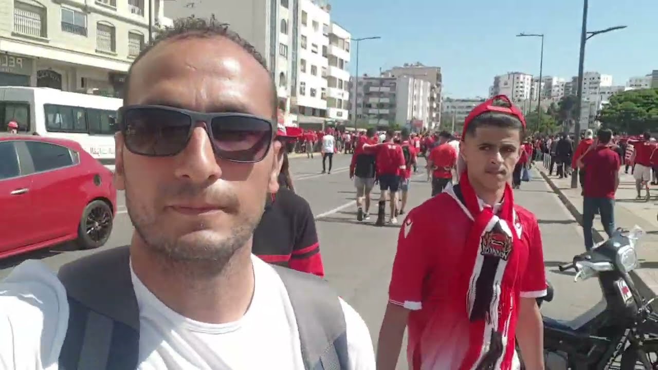 اجواء داخل الاستاد مباراة الأهلي المصري والوداد المغربي اجواء ناااار مبروك للوداد نجمة جديد ⭐⭐⭐