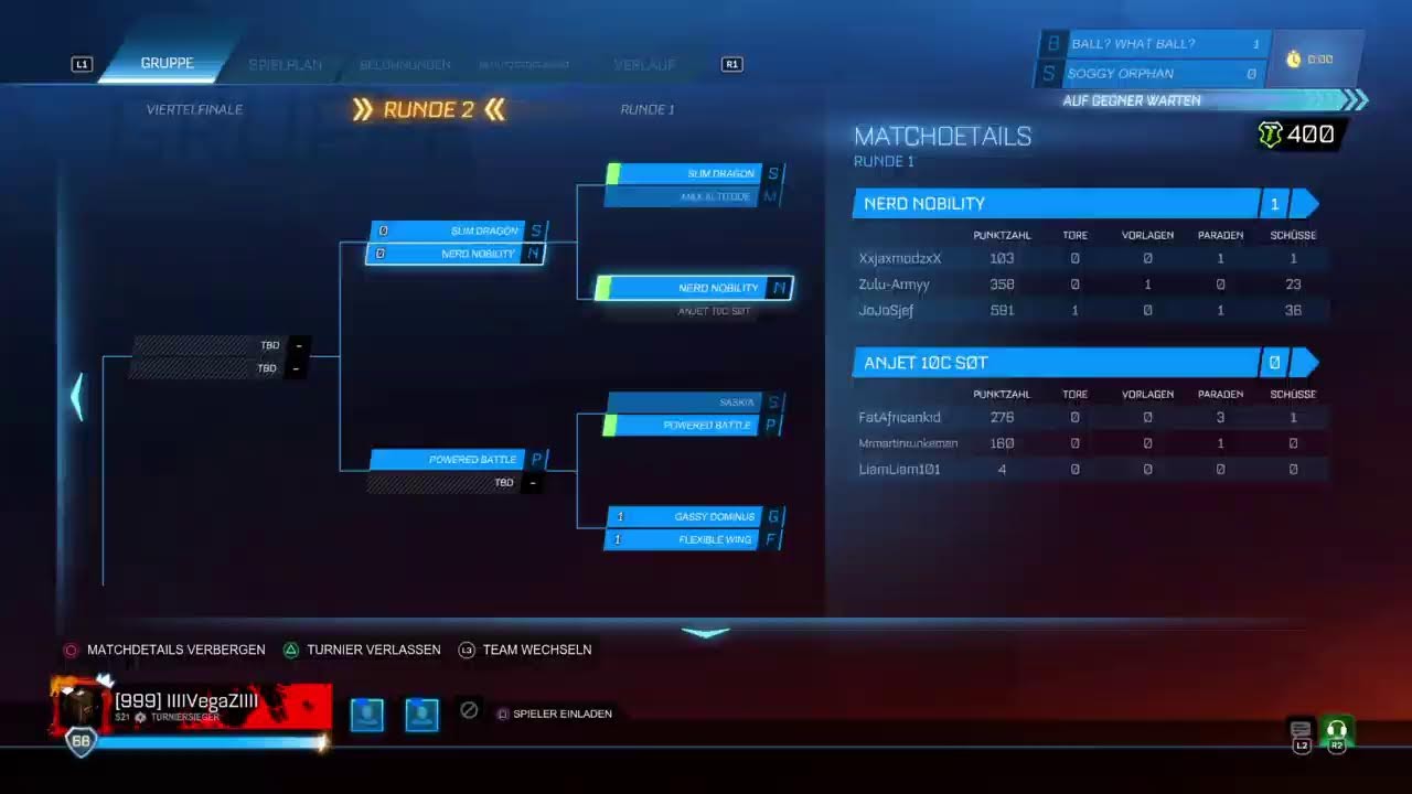Rocket League solo Grind.