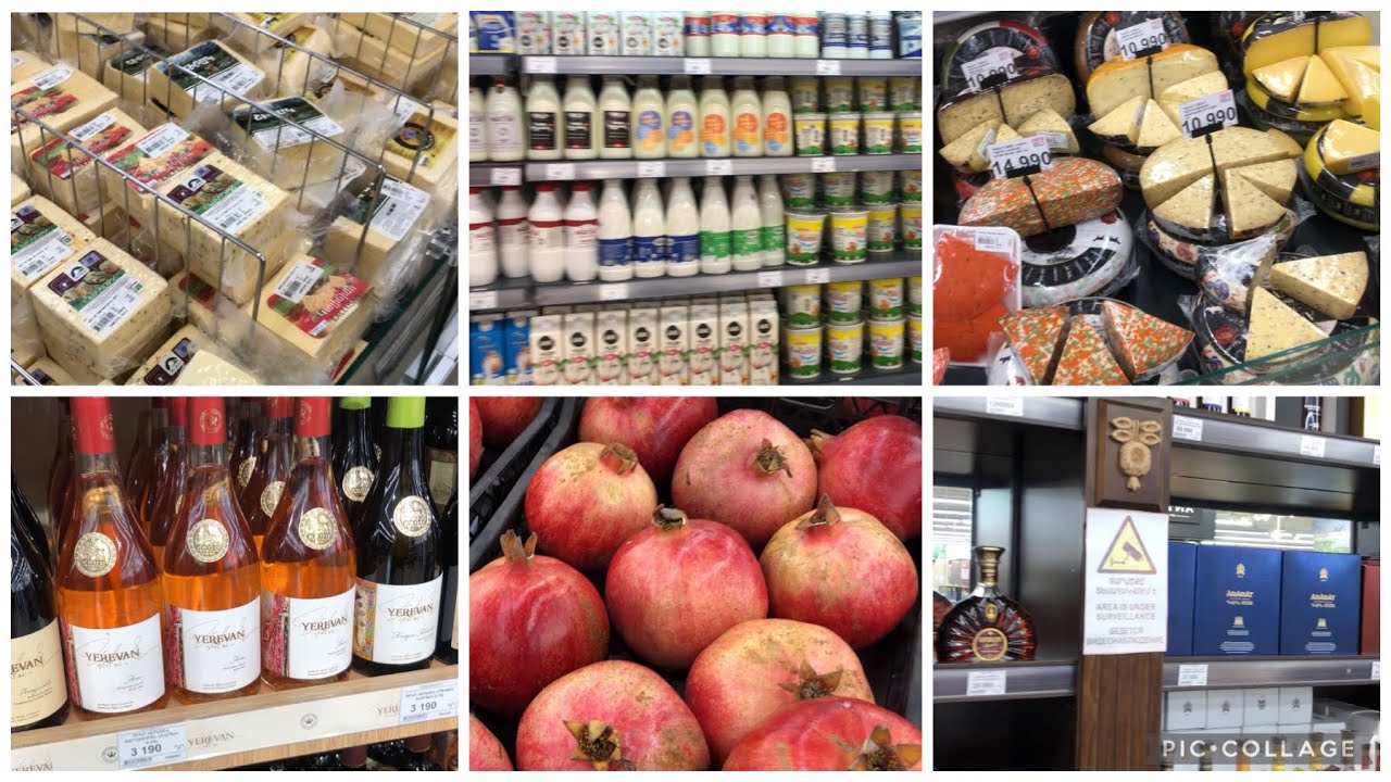 Ереван Влог. Цены На Продукты В Ереване: Овощи, Фрукты, Алкоголь, Молочка. 1 Часть