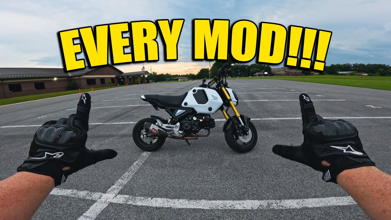 EVERY Mod YOU Should Do To Your HONDA GROM!!!