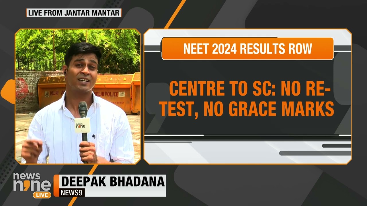 NEET-UG row : Centre revokes grace marks, retest scheduled for June 23 | NEET Result | News9