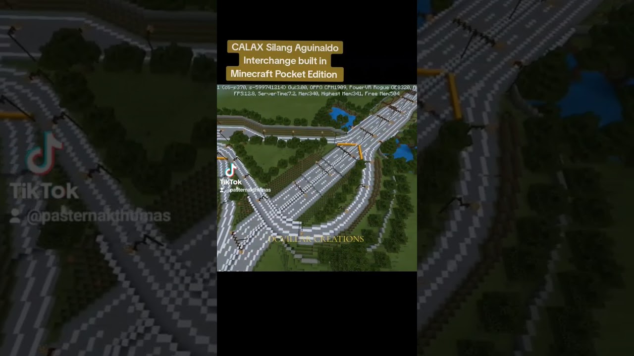 #calax Silang AGUINALDO INTERCHANGE in #minecraftpocketedition #mptsouth #mpcala