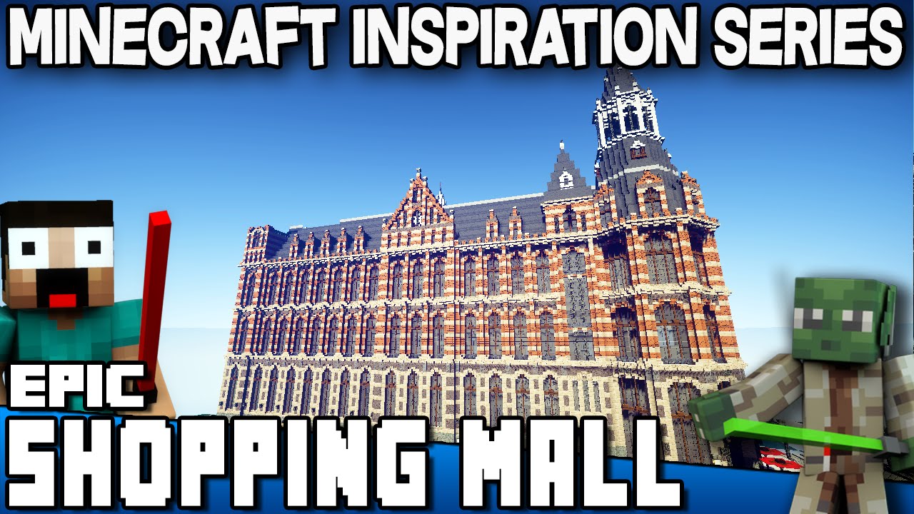 Minecraft - Shopping Mall - Keralis Inspiration Series