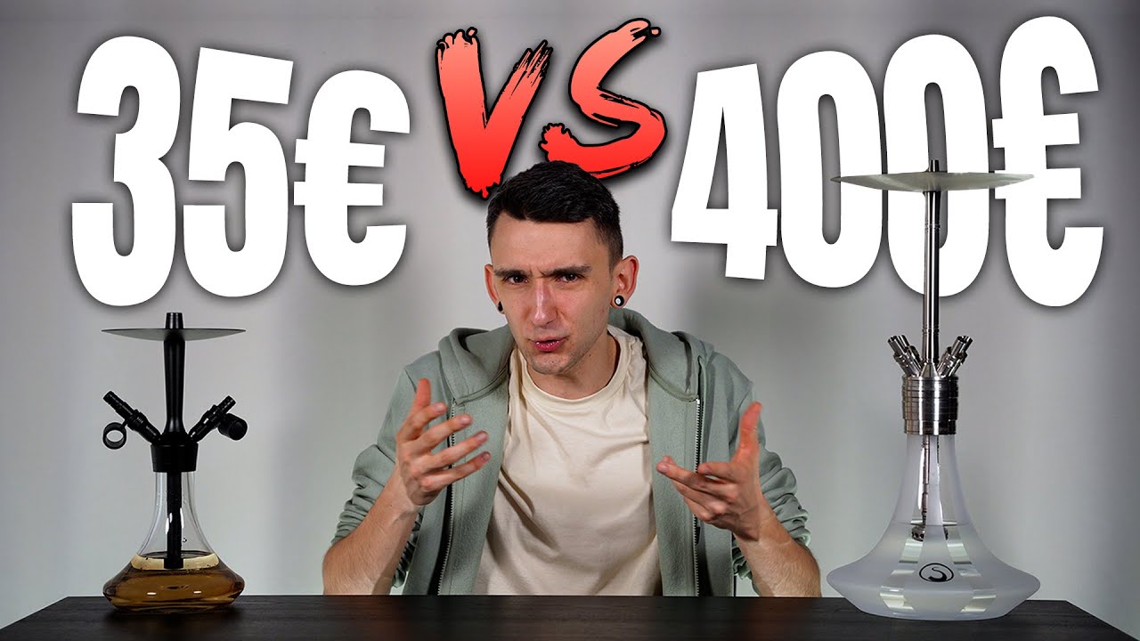 35€ vs 400€ Shisha | Billig gegen Luxus Klasse