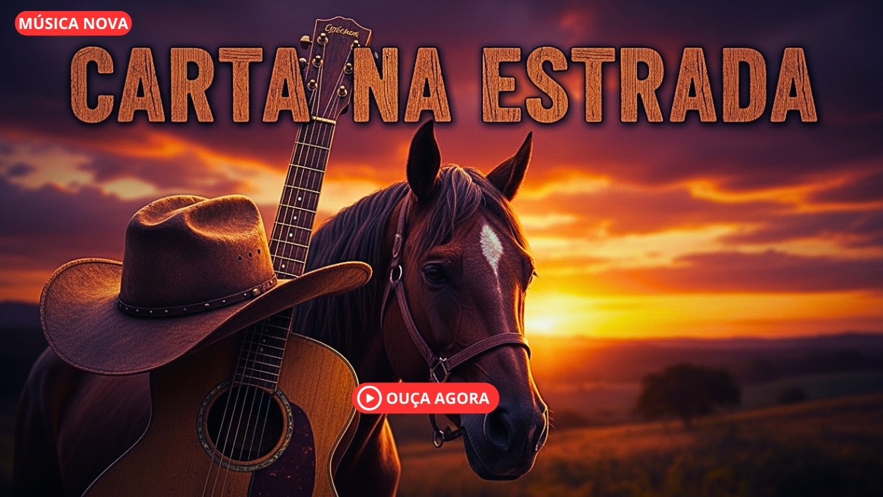 Carta na Estrada Sertanejo raiz Música NOVA