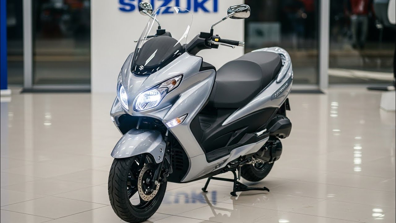 2026 Suzuki Burgman 125 Reveal – ALL New Features & First Look!