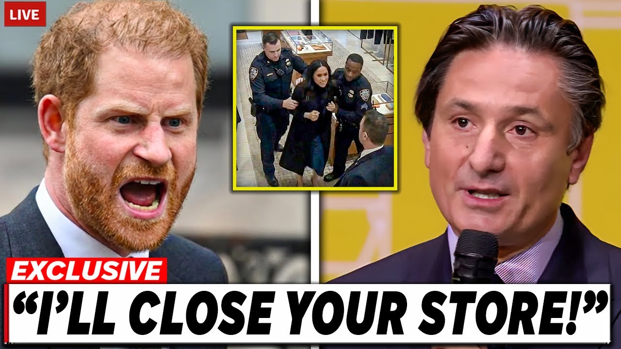 Prince Harry GOES OFF After Herm&egrave;s CEO Files $8M Lawsuit Against Meghan Markle