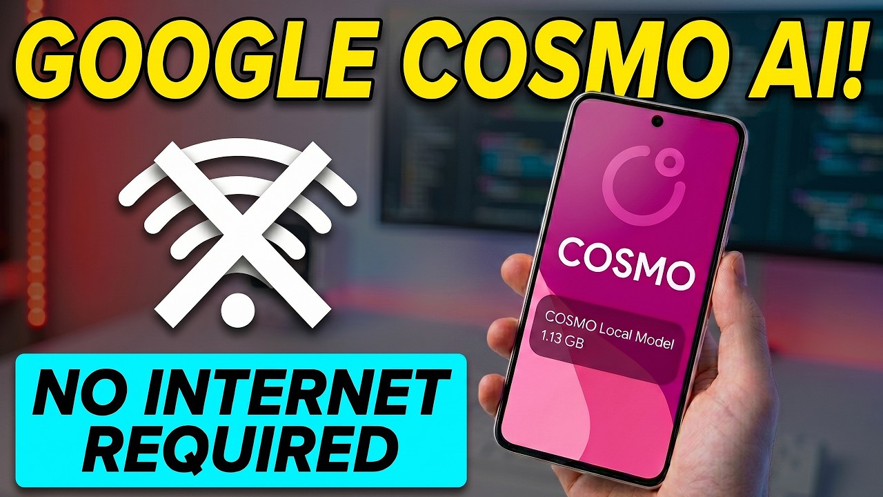 Google's New AI Assistant COSMO Works Without Internet!