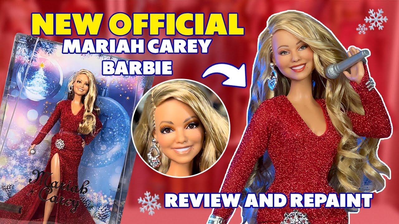 NEW Mariah Carey Barbie- Unboxing & Repaint