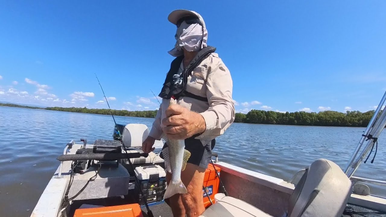 Come On Board While I Successfully Fish The River Flats  Part A