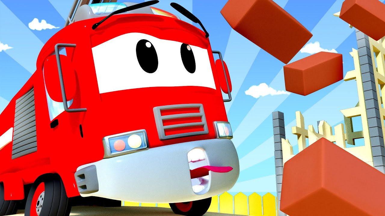 Tom the Tow Truck - Franck the fire truck - Car City ! Cars and Trucks Cartoon for kids