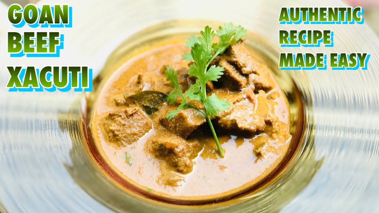 How to make ultimate Beef xacuti |authentic beef xacuti|how tomake traditional Xacuti masala at home