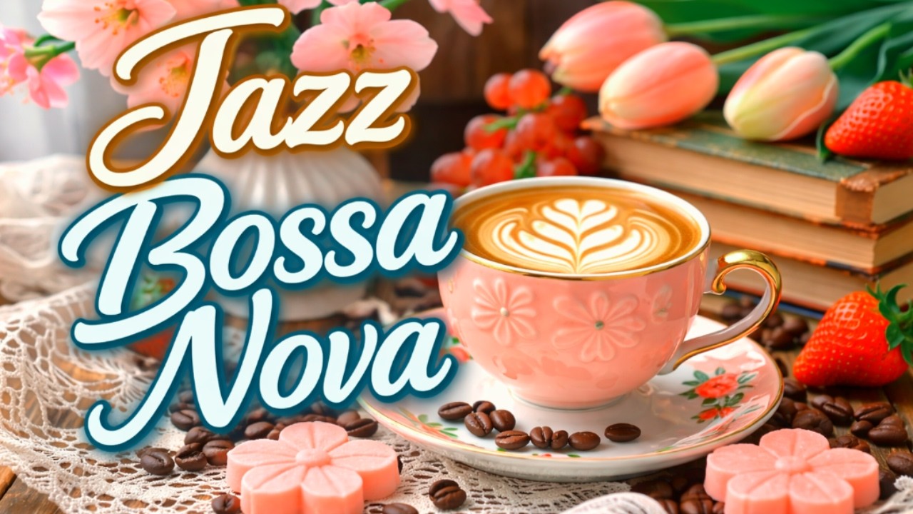 Sweet Morning Bossa Nova ☕🌸 Relaxing Jazz Instrumental for Study, Work & Happy Spring Vibes