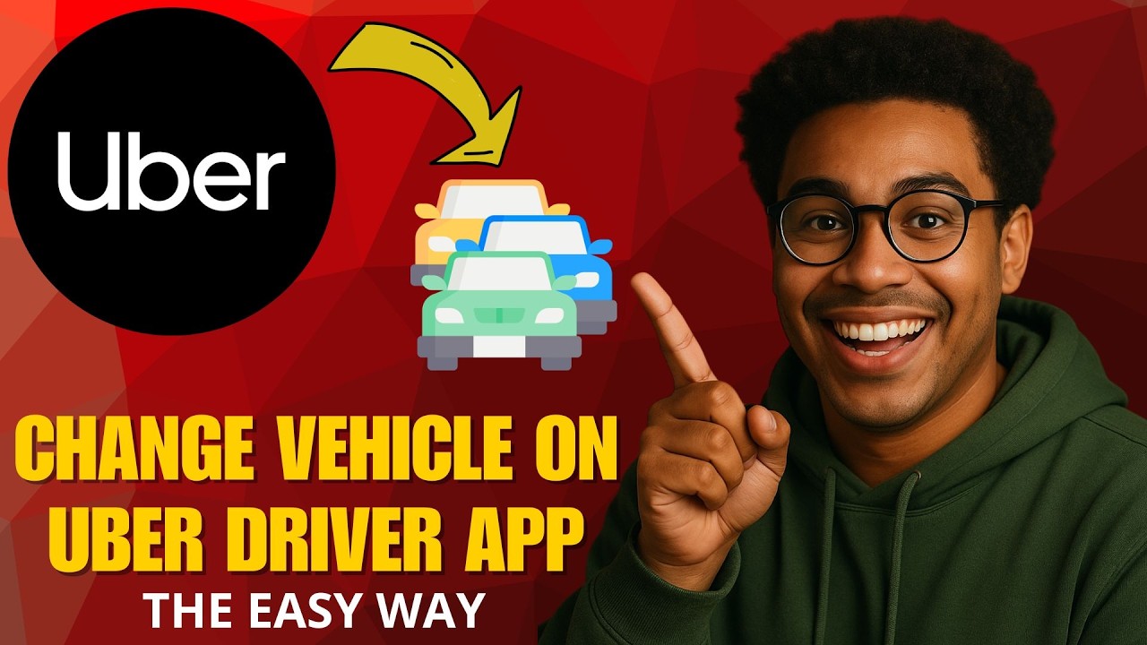 Как сменить транспортное средство в приложении Uber для водителей (полное рабочее руководство 202...