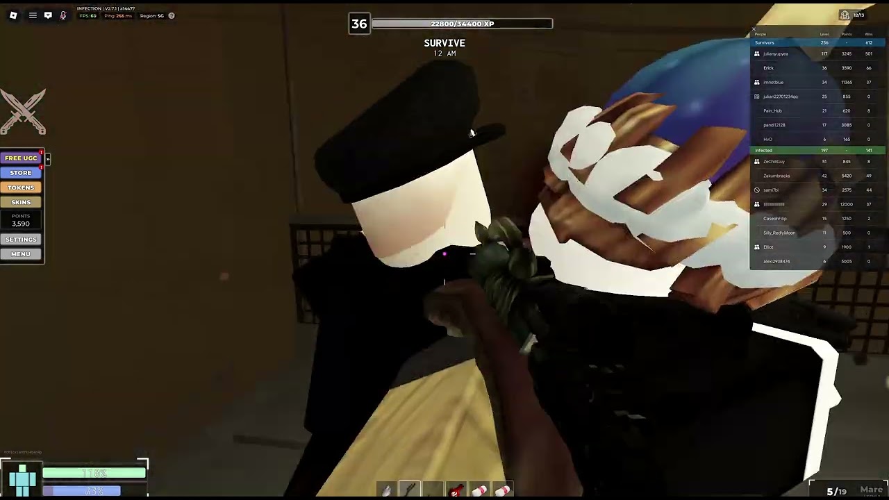 PLAYING INFERCTION