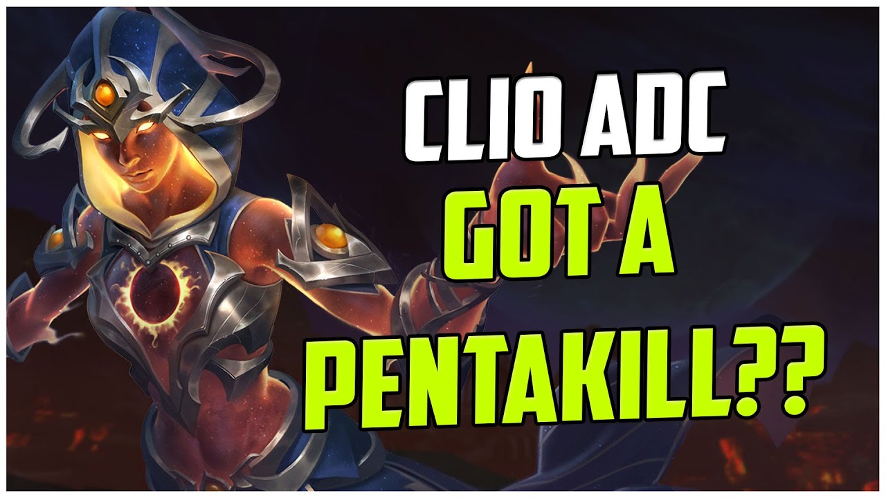 CLIO ADC GOT A PENTAKILL?? RANKED SMITE S10