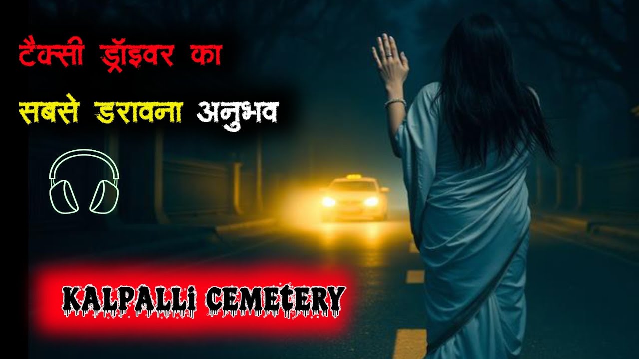 रात 12 बजे टैक्सी रोकने वाली सफेद साड़ी वाली औरत | Kalpalli Cemetery Horror