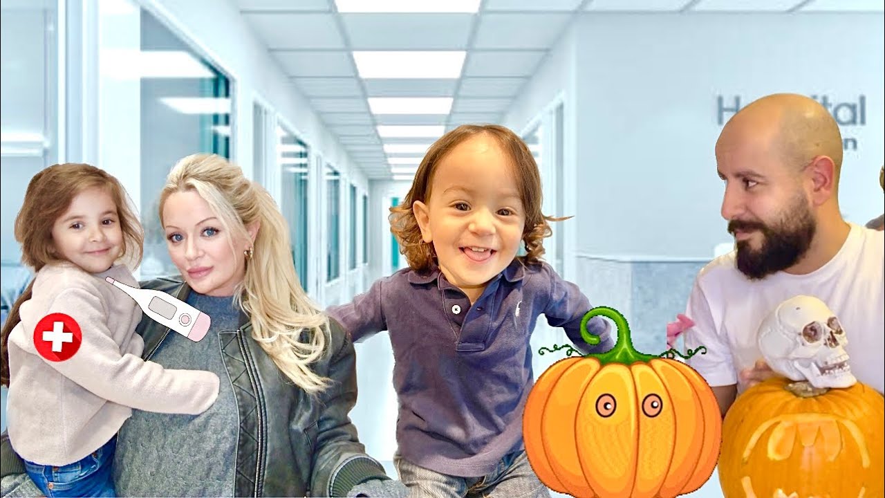 SJUKA BARN OCH HALLOWEEN PUMPKIN CHALLENGE