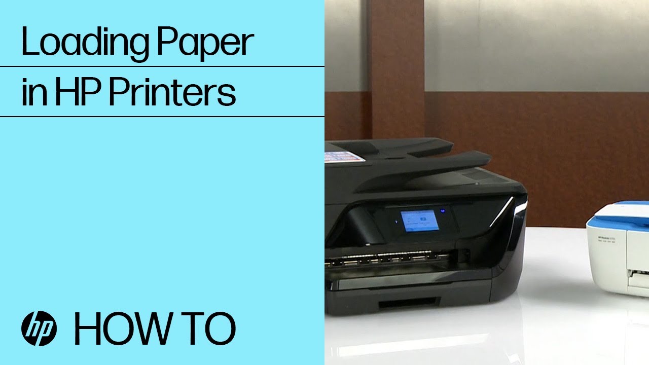 Loading Paper in HP Printers | HP Printers | HP Support